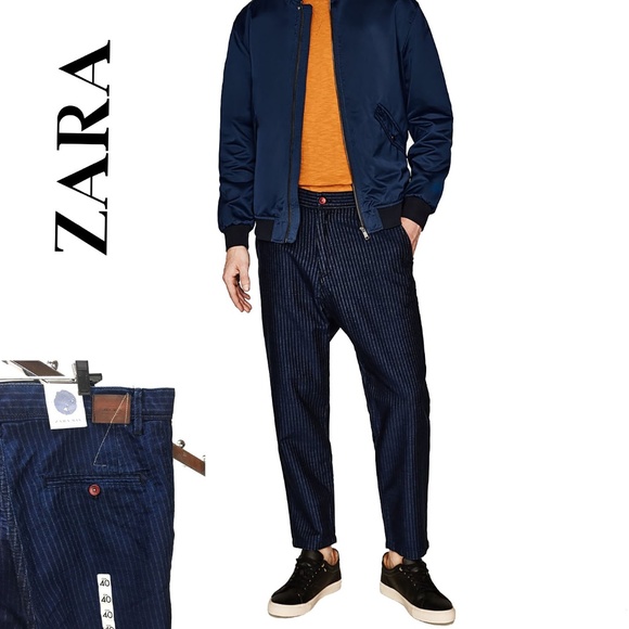 zara indigo jeans